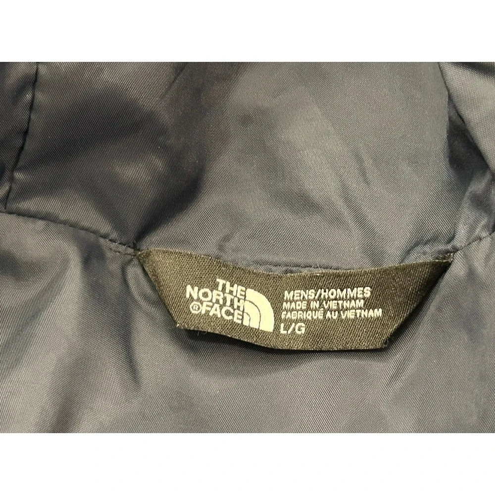 The North Face TNF DryVent Millerton Blue Full-Zip Lined Rain Jacket Men's L EUC